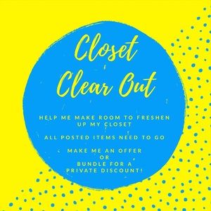 💙 Closet Clear Out 💛